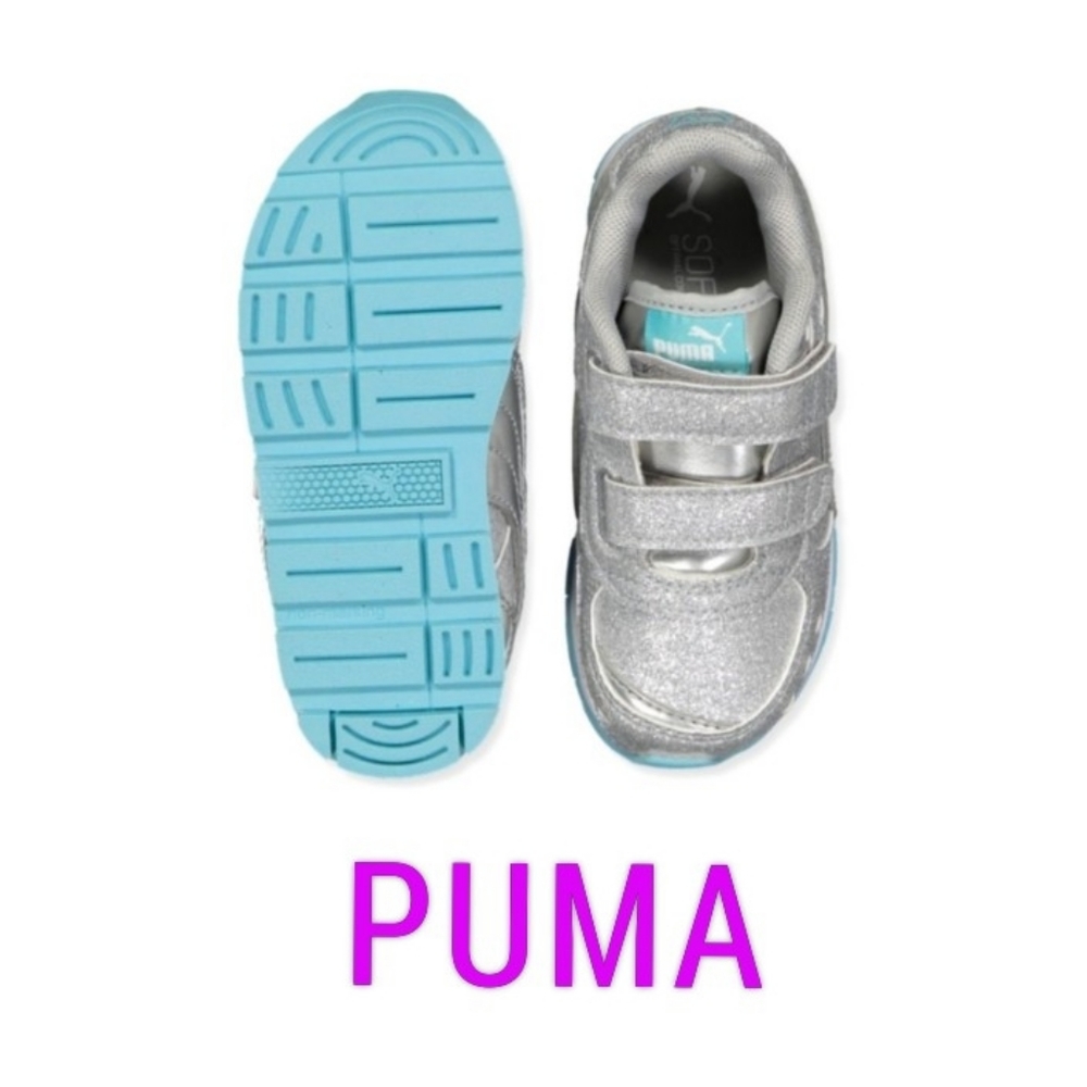 🆕PUMA Vista Glitz V INF Toddler Sneaker Shoes NWT